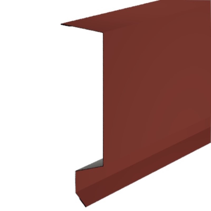 EXTENSION LOW EAVE COVER - V.R. / TRAP. TRIM x 10'-1"